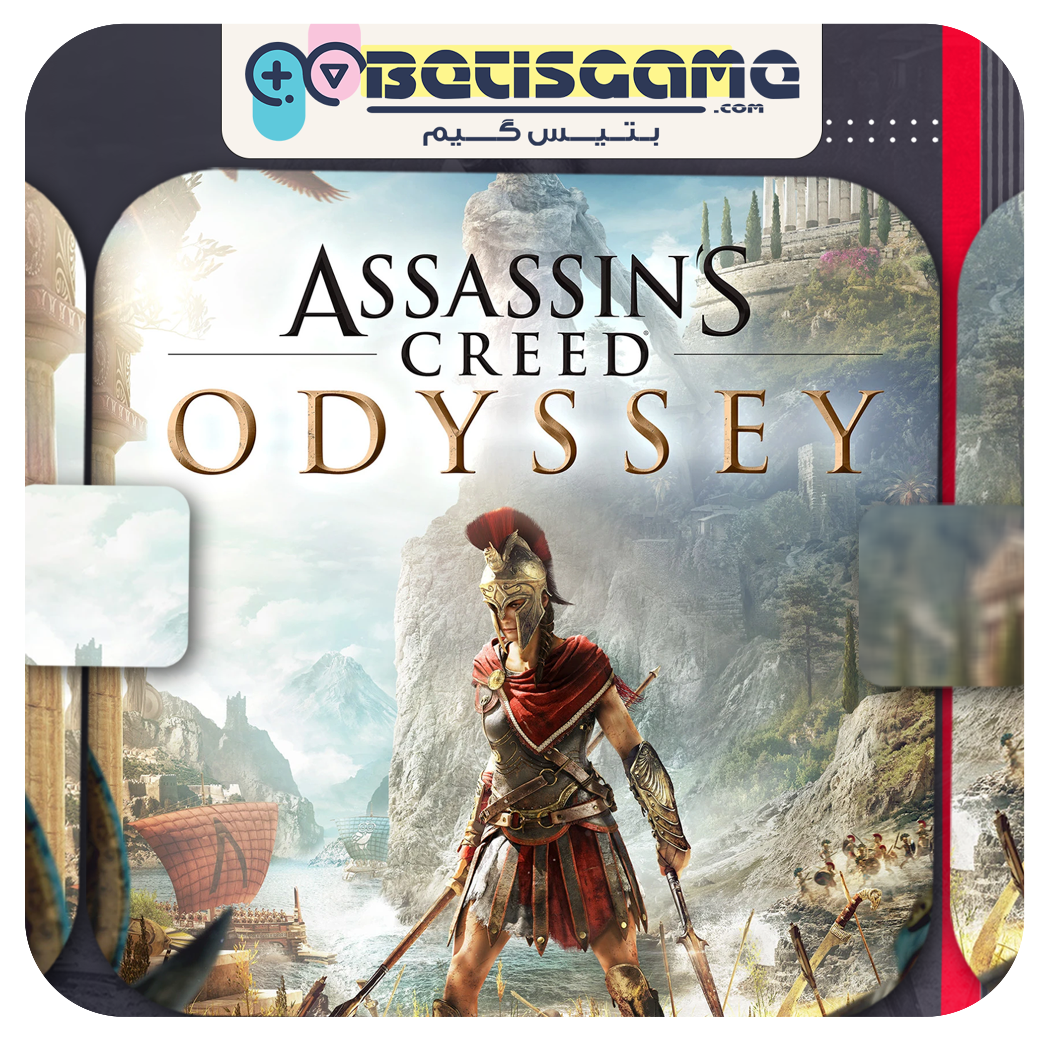 اکانت بازی assassin’s creed odyssey برای PS4 و PS5